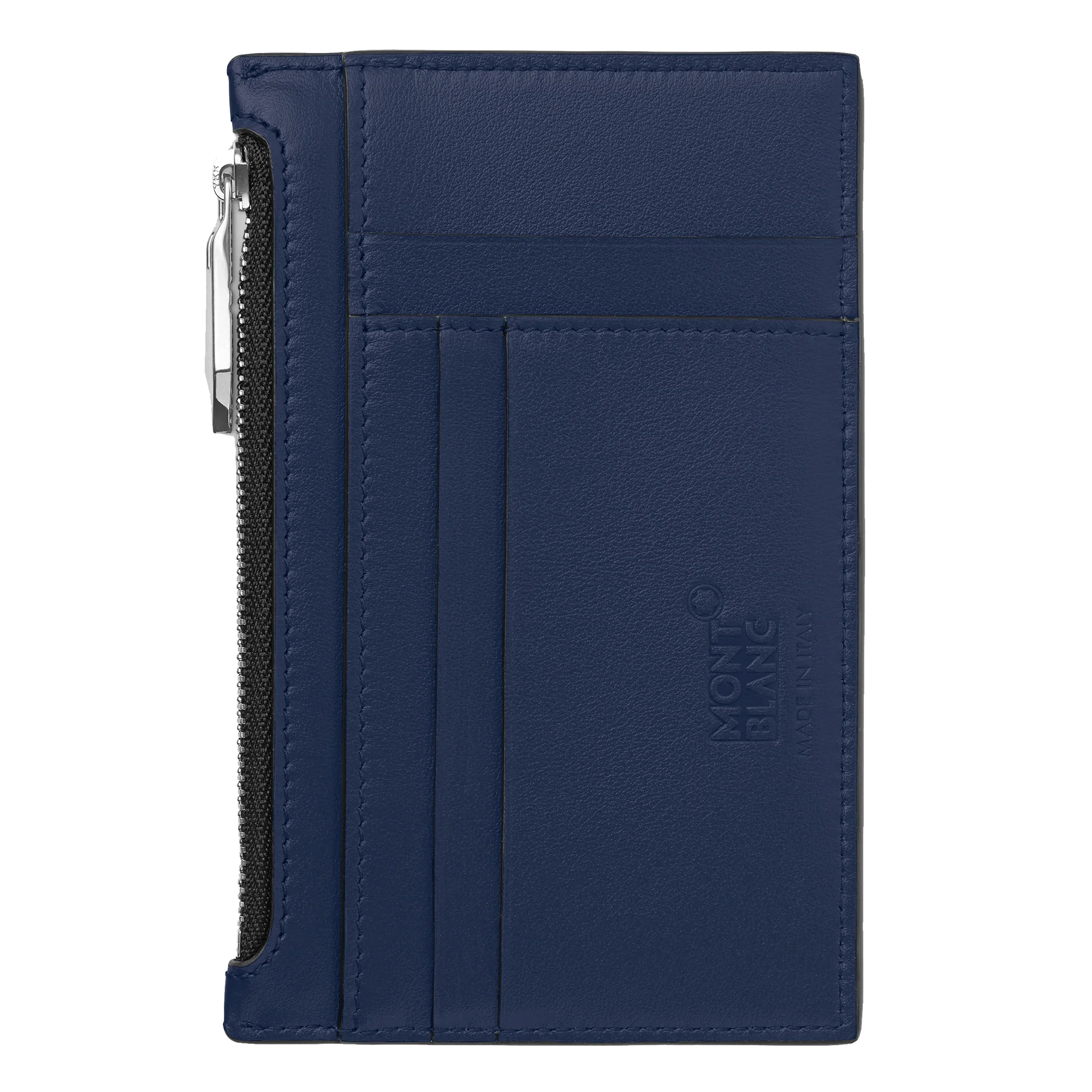 Meisterstuck Ink Blue Leather Card Holder 8cc - Image 2