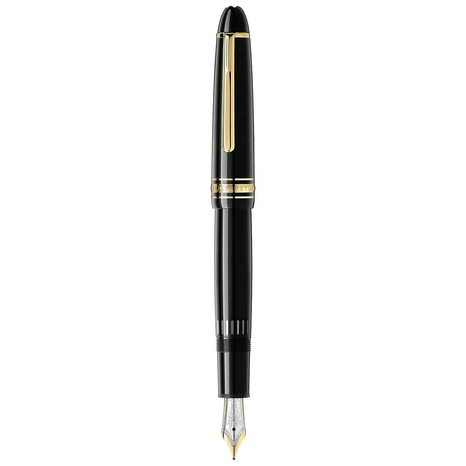 Meisterstuck Yellow Gold Plated Le Grand Fountain Pen - Image 2
