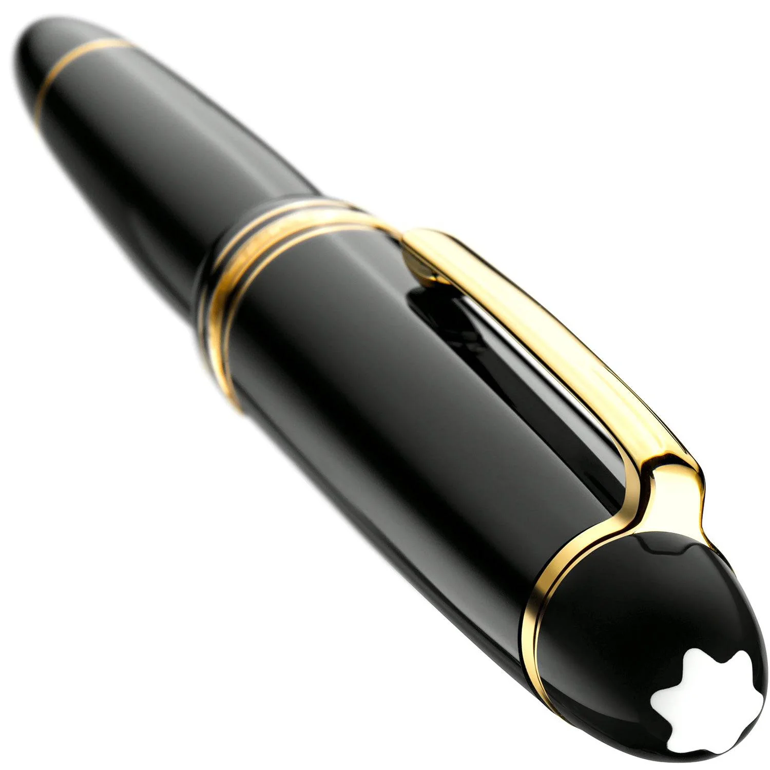 Meisterstuck Yellow Gold Plated Le Grand Fountain Pen - Image 4