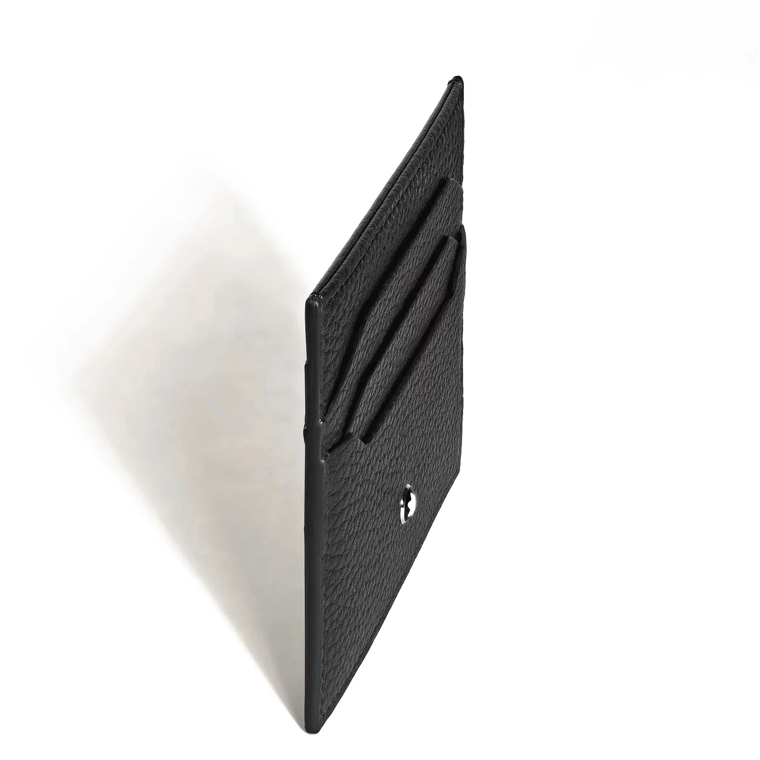 Meisterstuck Card Holder 6cc in Grain Black Leather - Image 3