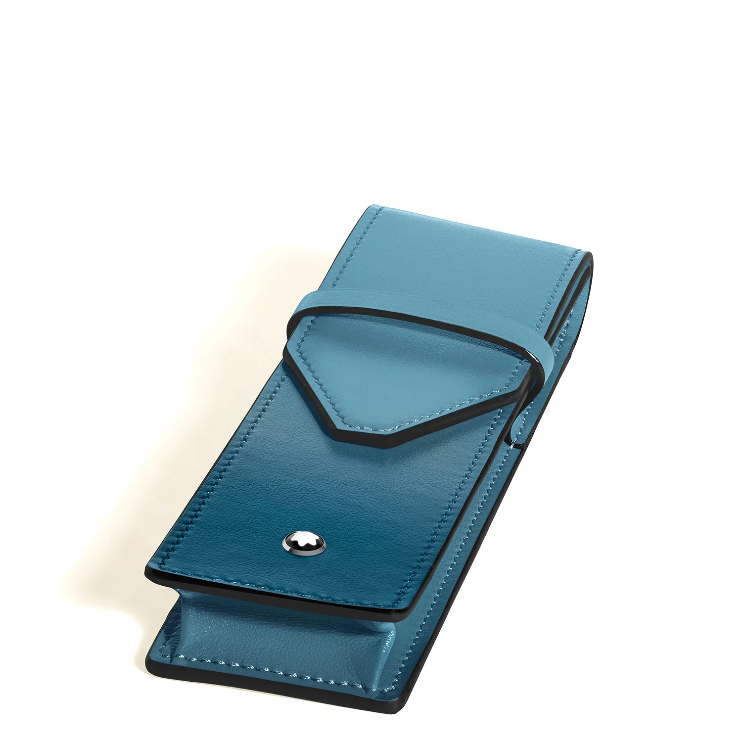 Meisterstück Smoky Blue 2 Pen Pouch - Image 3