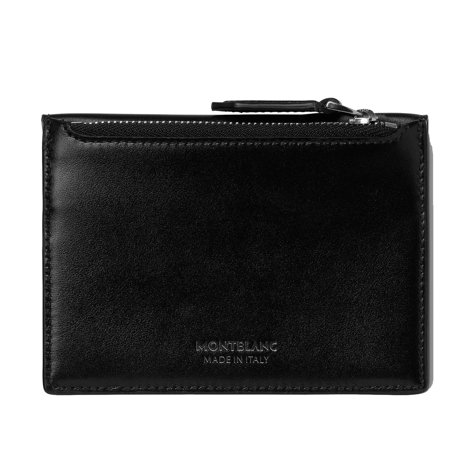 Meisterstuck Zipped Card Holder in Black Leather - Image 2