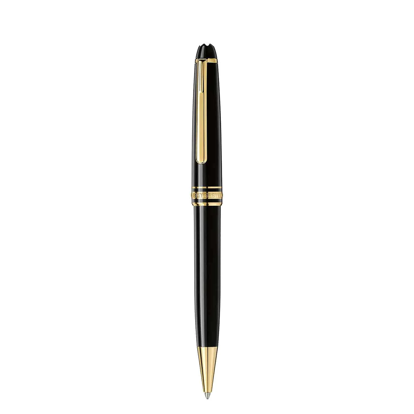 Classique Meisterstuck Yellow Plated Ballpoint Pen - Image 2