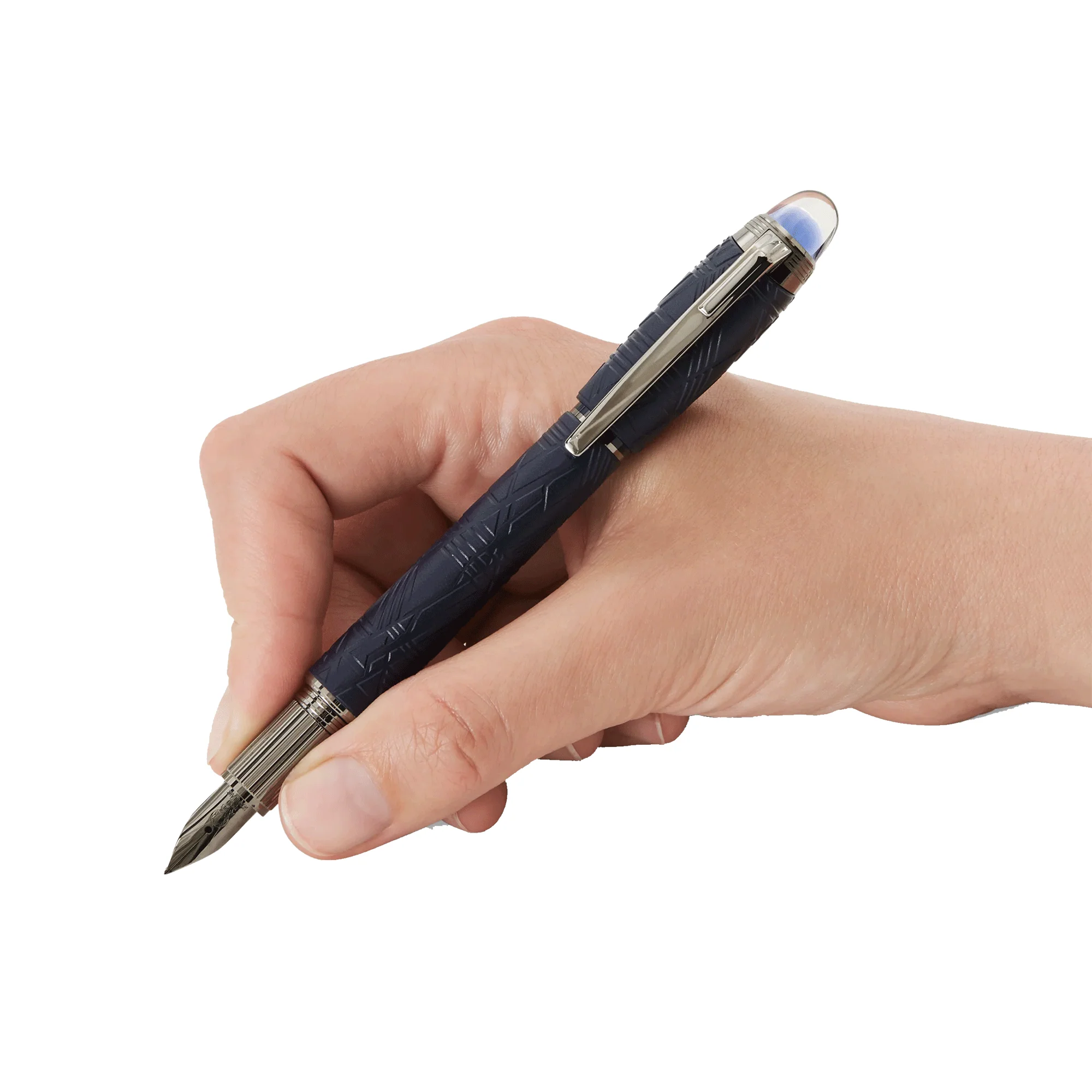 Montblanc Starwalker SpaceBlue Resin Fountain Pen - Image 2