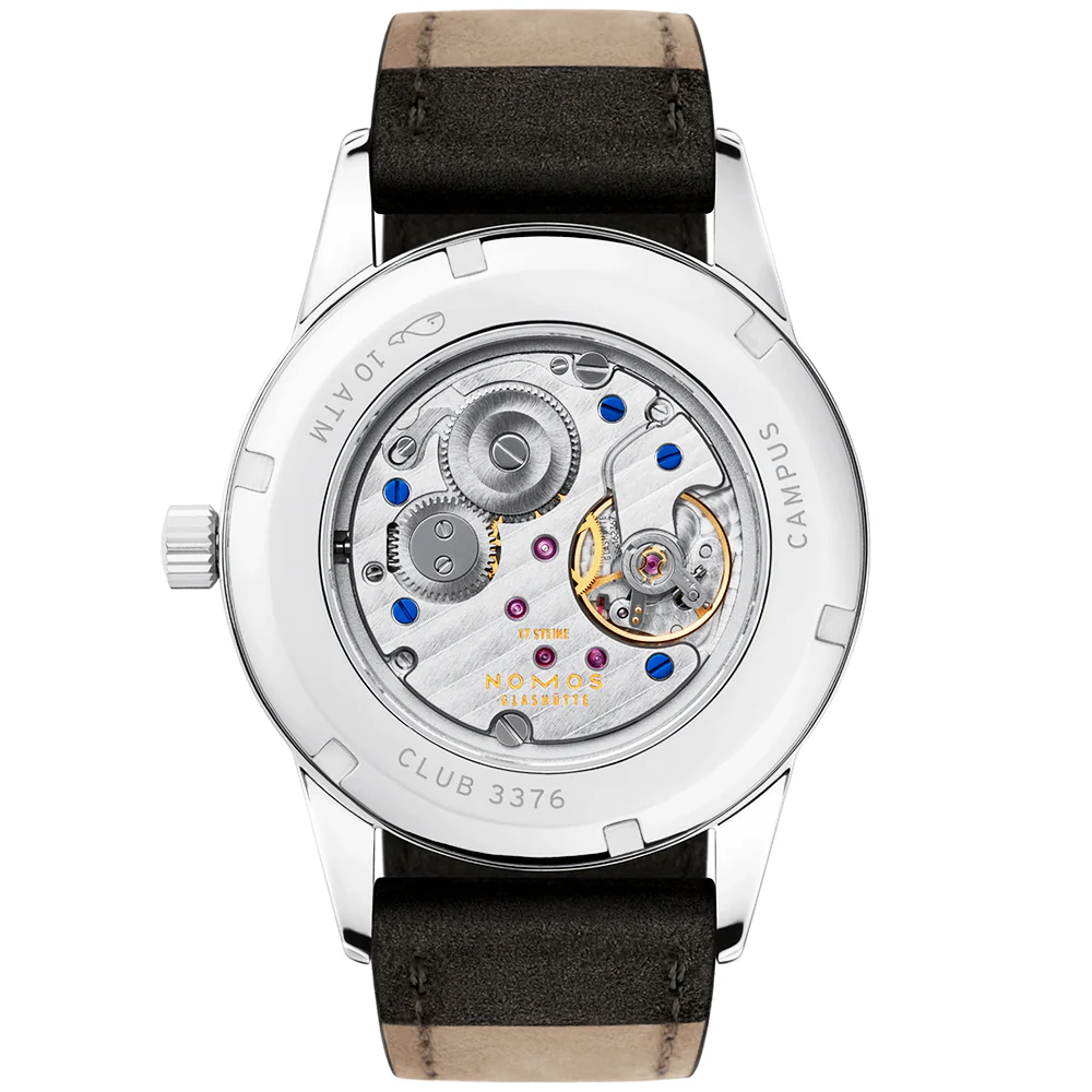 Club Campus 38mm Night Black Dial Manual-Wind Watch - Image 3