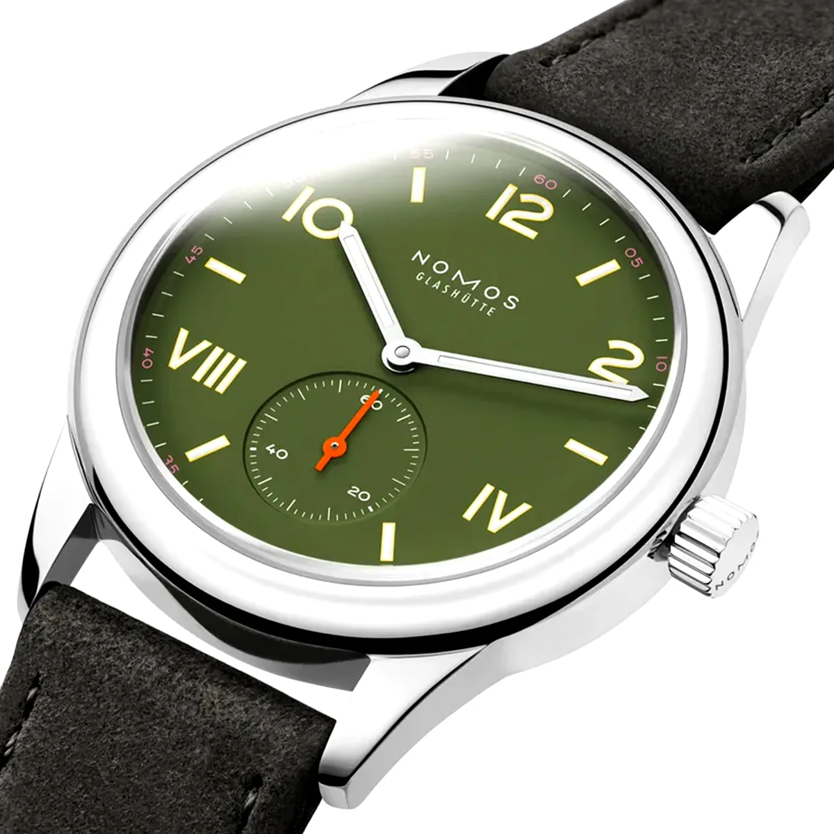 Club Campus 36mm All Olive Dial Manual-Wind Watch - Image 4