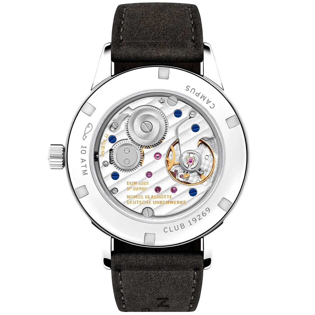 Club Campus 36mm All Olive Dial Manual-Wind Watch - Image 5