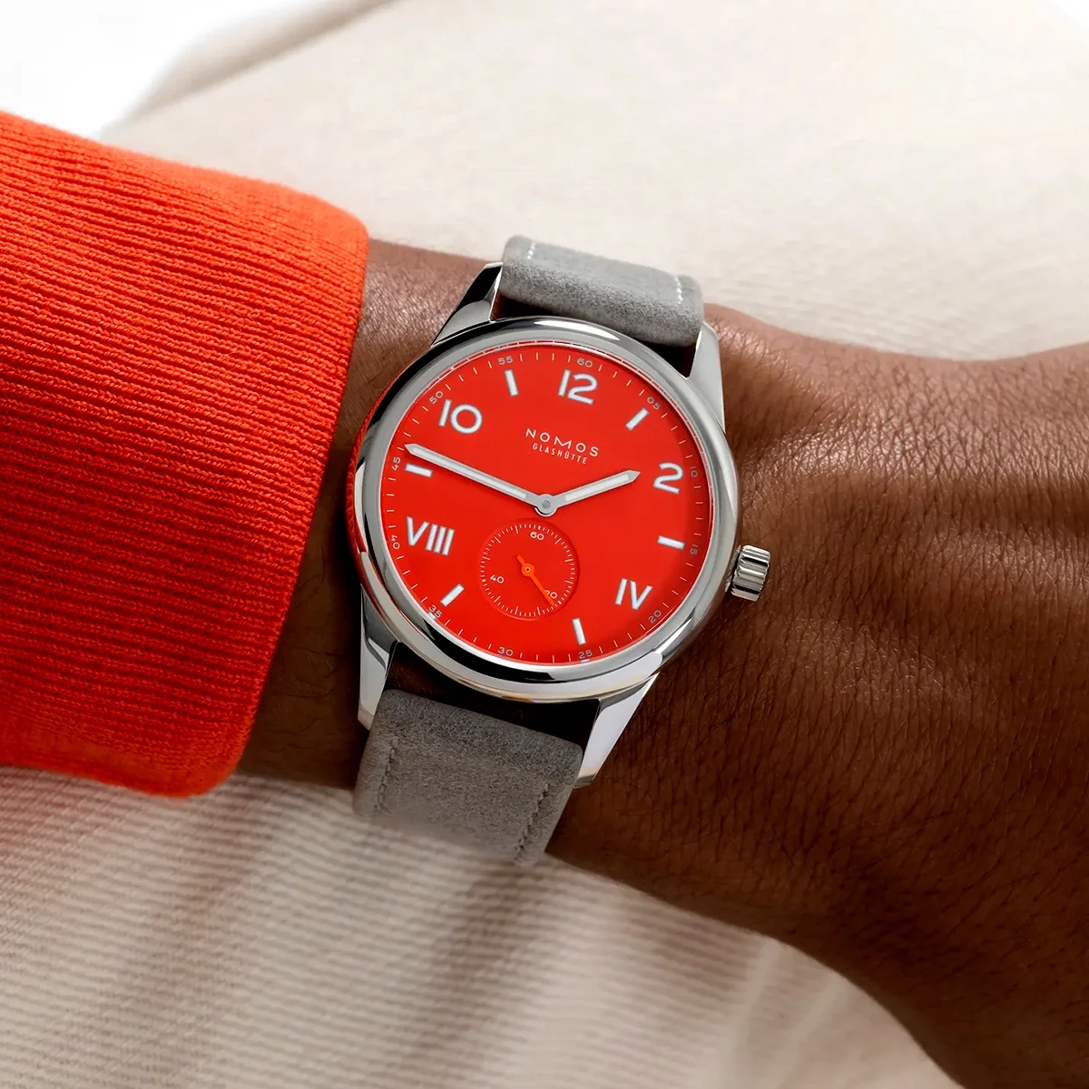 Club Campus 38.5mm Nonstop Red Dial Manual-Wind Watch - Image 2