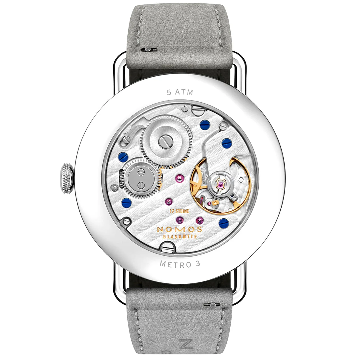 Metro 33mm Muted Red Dial Ladies Strap Watch - Image 6