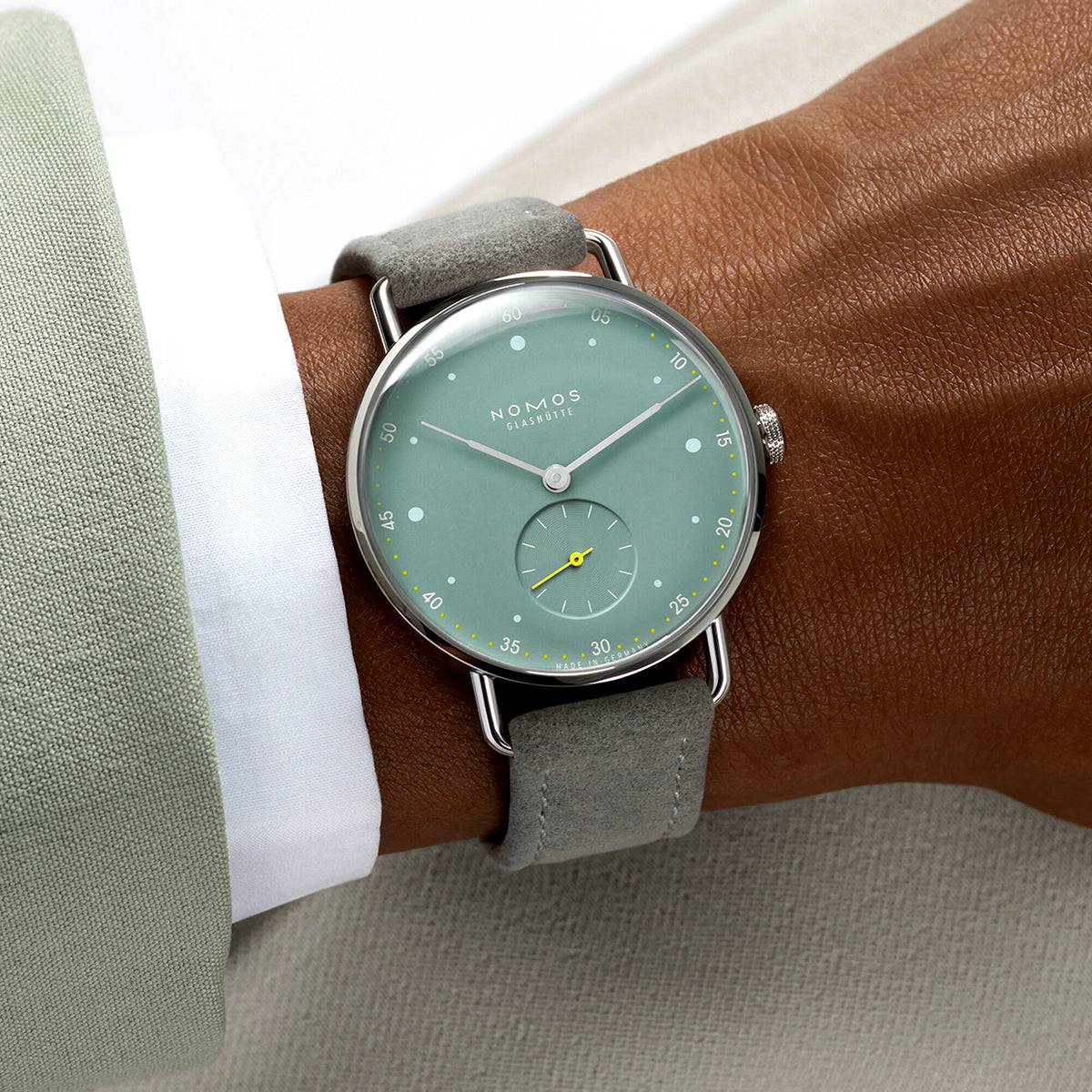 Metro 33mm Sage Green Dial Ladies Strap Watch - Image 3