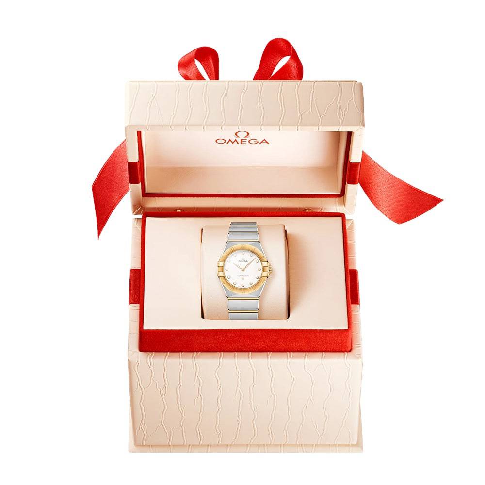 Constellation 28mm Two-Tone Silver Diamond Dial Ladies Watch - Image 2