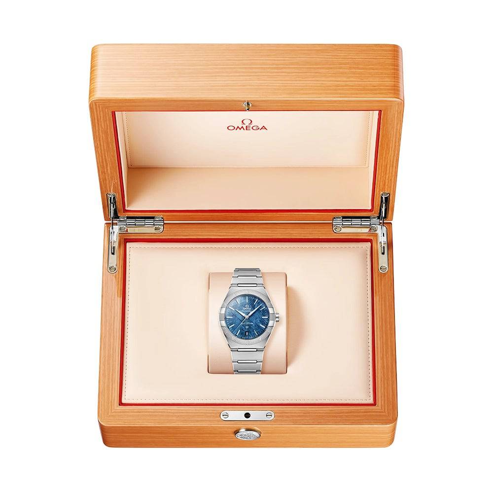 Constellation 41mm Blue Meteorite Dial Automatic Bracelet Watch - Image 2