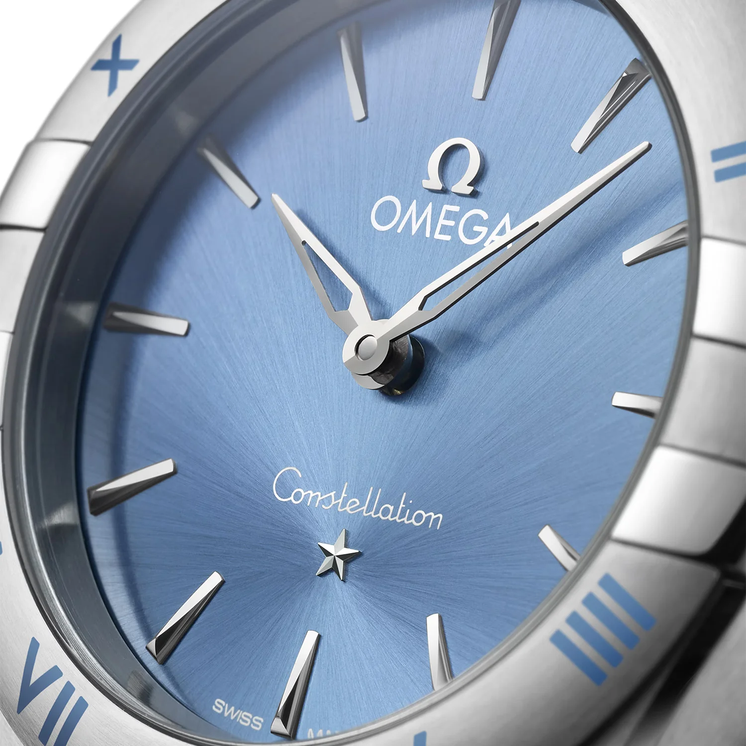 Constellation 28mm Celestial Blue Dial Ladies Bracelet Watch - Image 3