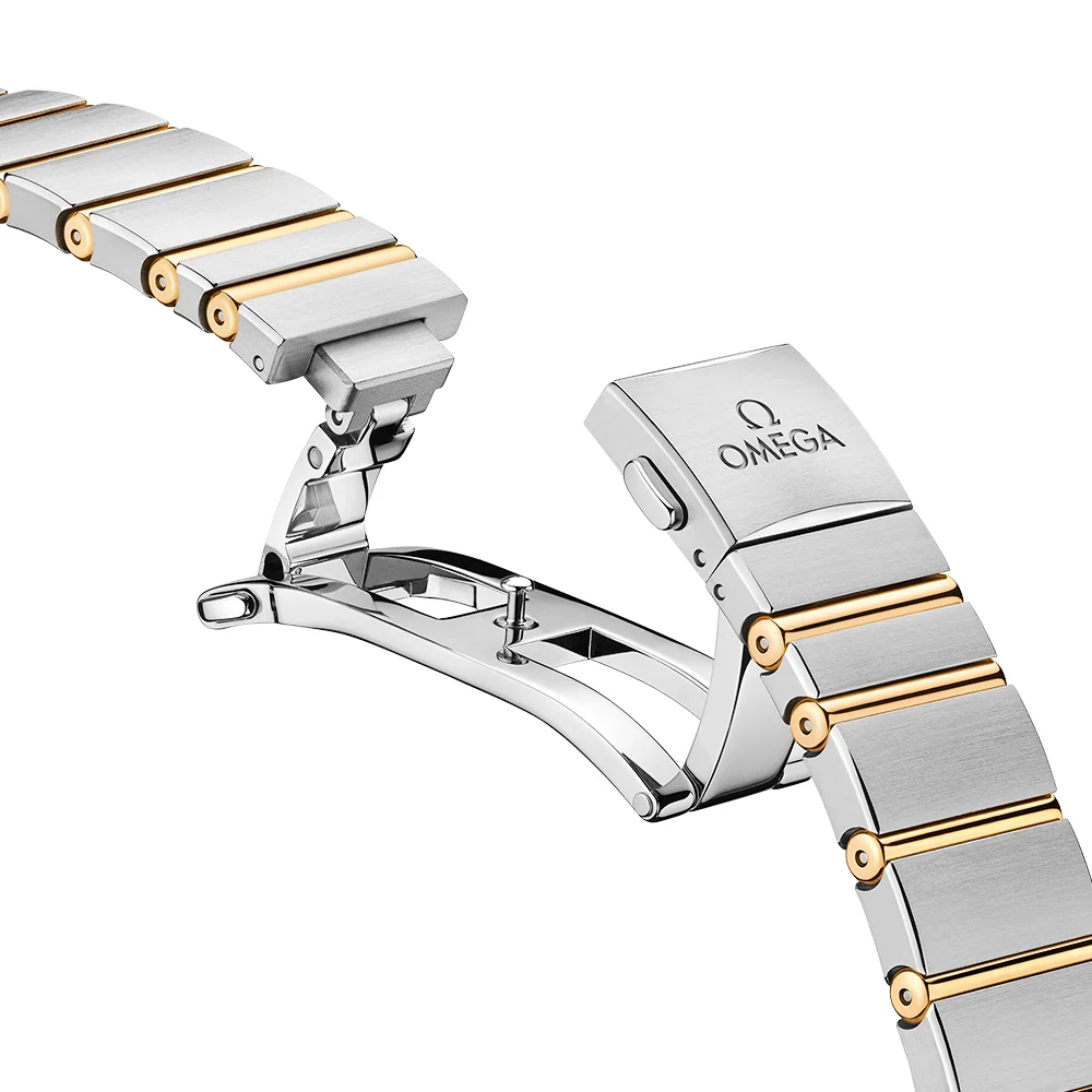 Constellation 28mm Steel & 18ct Yellow Gold Diamond Dial Watch - Image 3