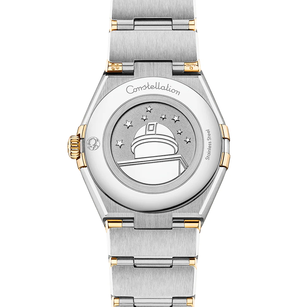 Constellation 28mm Steel & 18ct Yellow Gold Diamond Dial Watch - Image 4