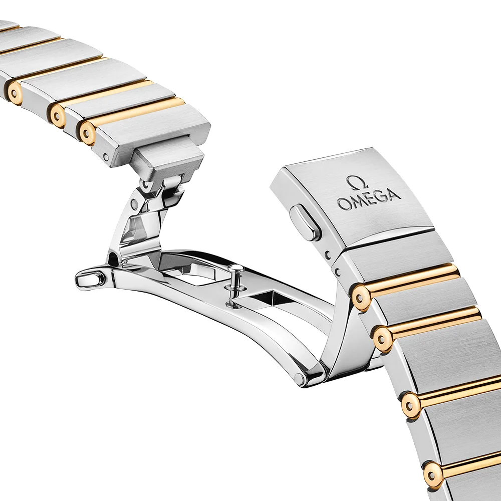 Constellation 28mm Steel & 18ct Yellow Gold Diamond Set Watch - Image 3