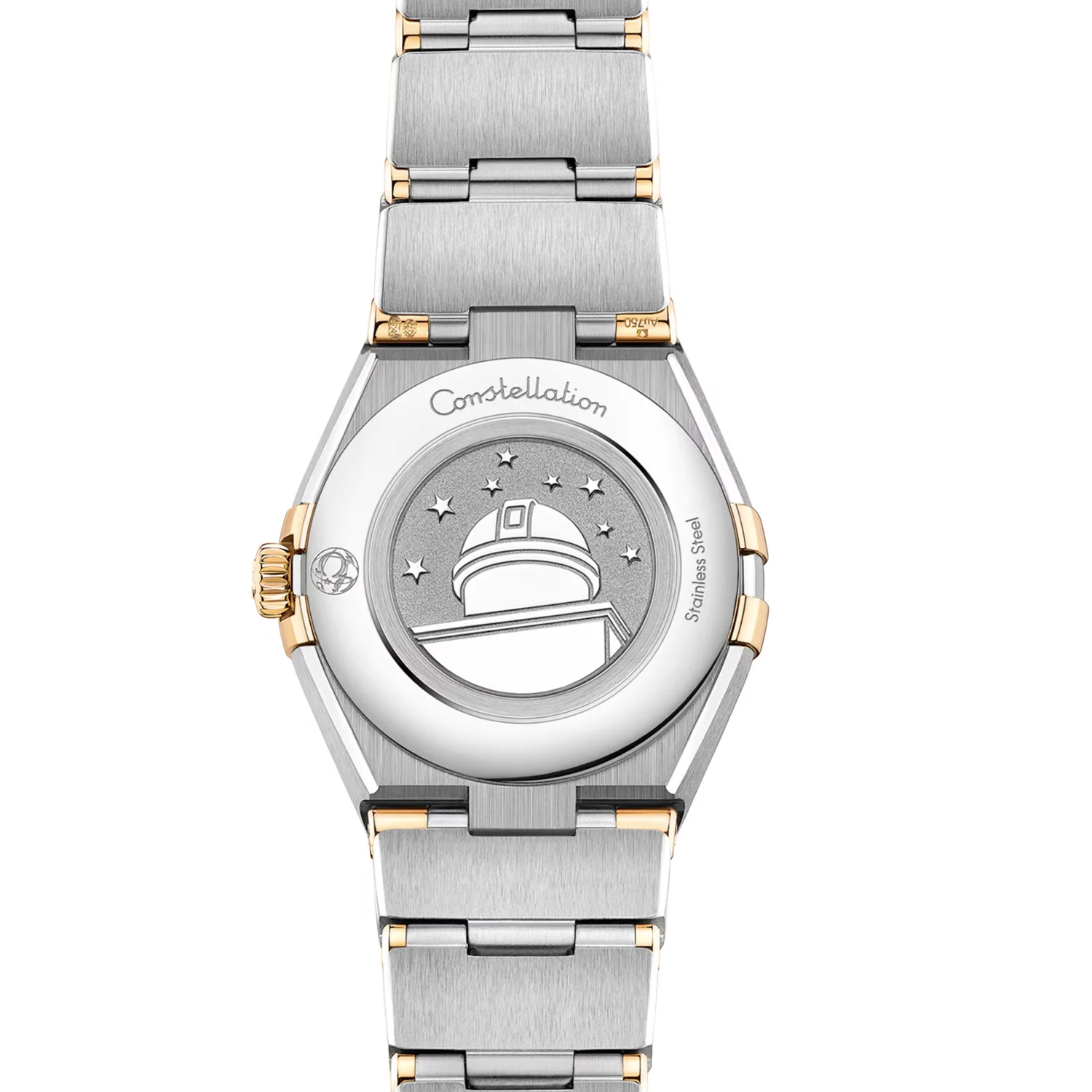 Constellation 25mm Two-Tone Index Gold Dial Ladies Watch - Image 3