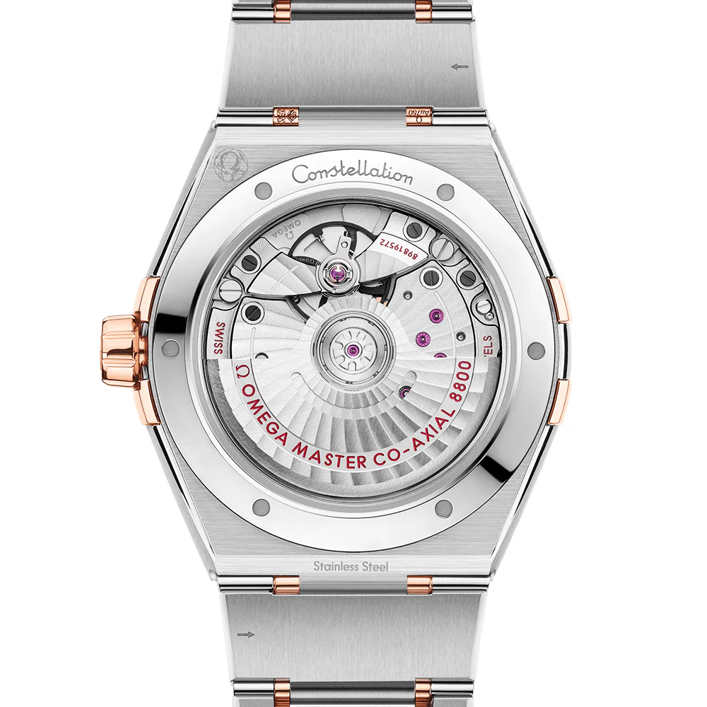 Constellation 39mm Two-Tone Silver Dial Mens Automatic Watch - Image 2