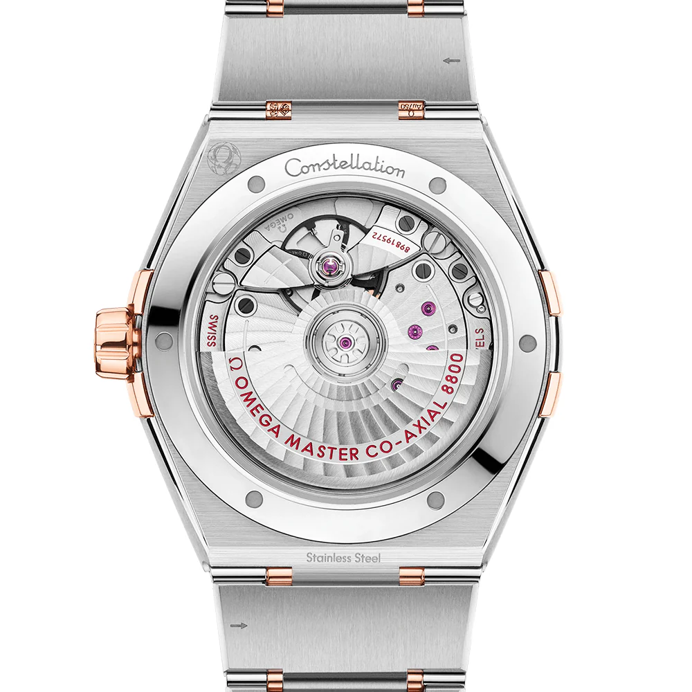 Constellation 39mm Two-Tone Brown Dial Mens Automatic Watch - Image 2