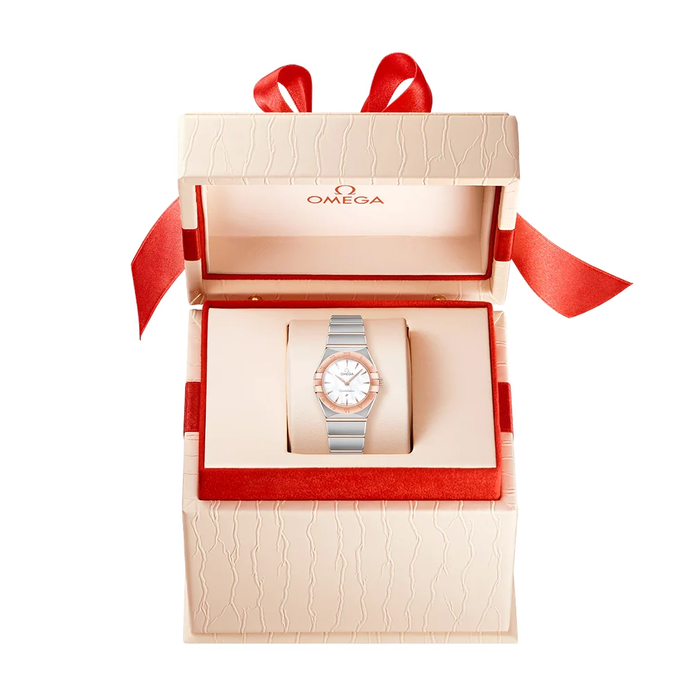 Constellation 25mm Two-Tone White Mother of Pearl Dial Ladies Watch - Image 2