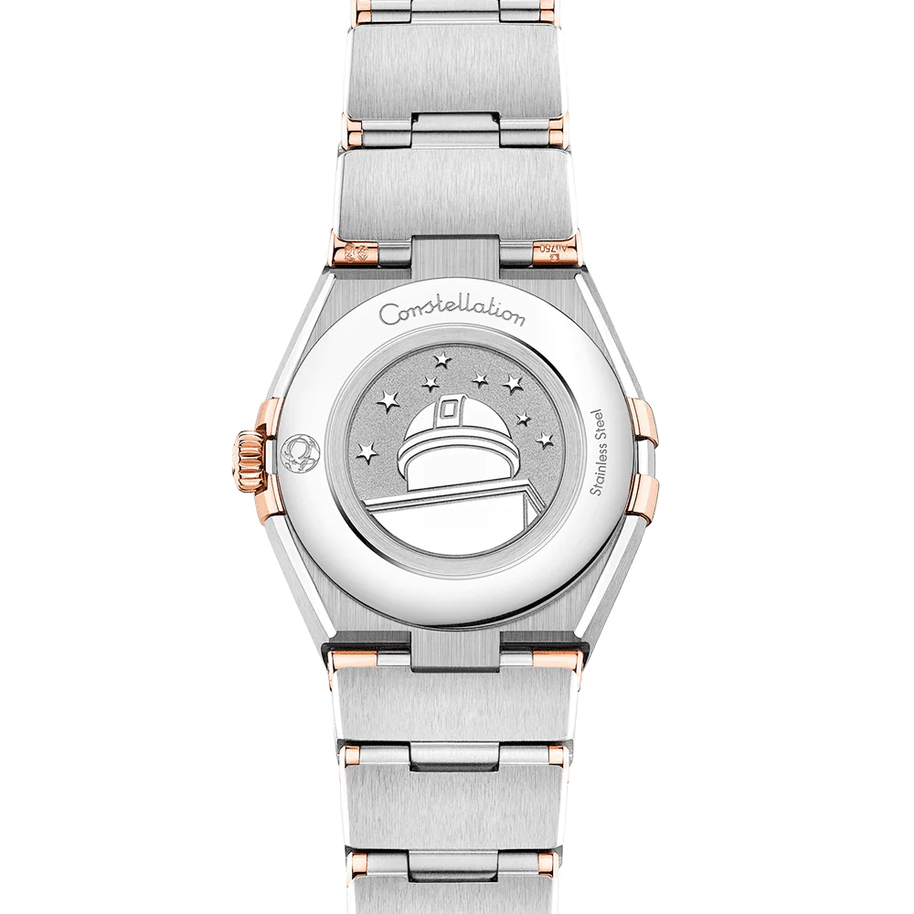 Constellation 25mm Two-Tone White Mother of Pearl Dial Ladies Watch - Image 5