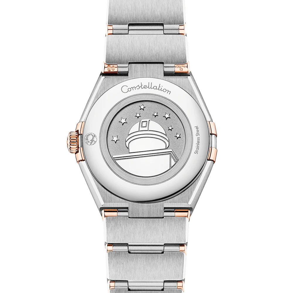 Constellation 28mm Steel & 18ct Sedna Gold Index Dial Ladies Watch - Image 6