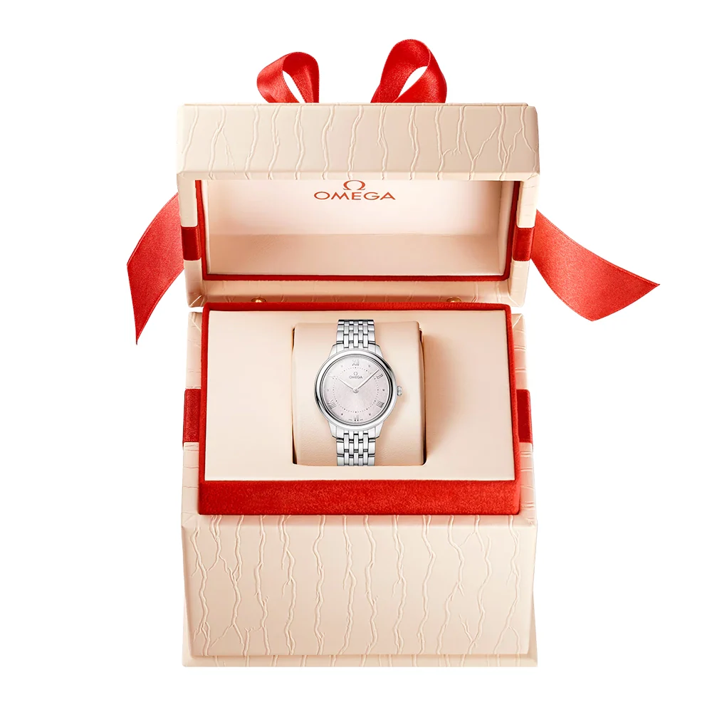 De Ville Prestige 30mm Rose Silvery Dial Ladies Bracelet Watch - Image 2