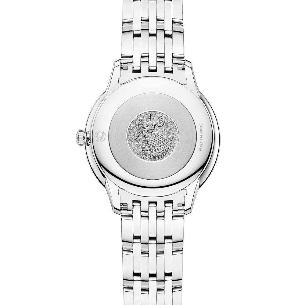De Ville Prestige 30mm Rose Silvery Dial Ladies Bracelet Watch - Image 4