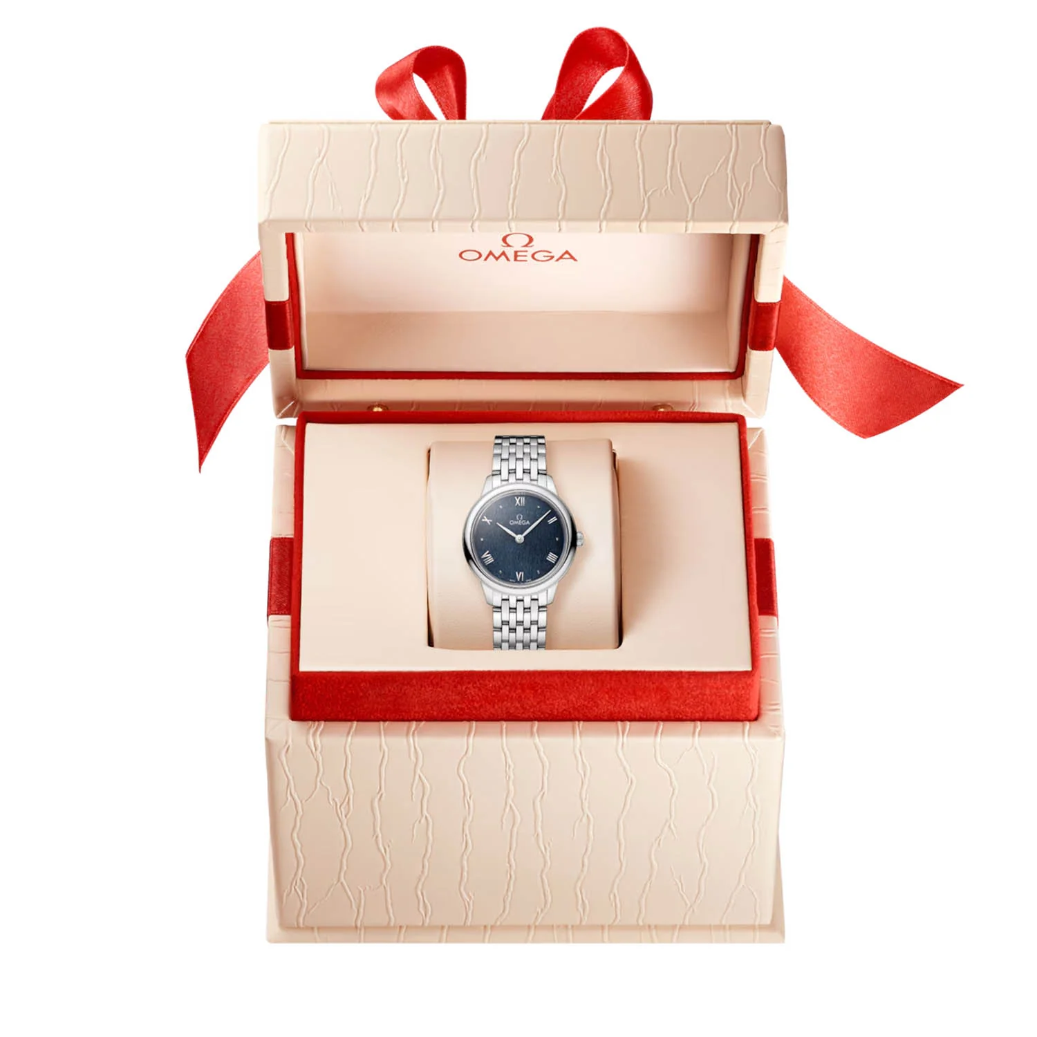De Ville Prestige 27.5mm Blue Dial Ladies Bracelet Watch - Image 2