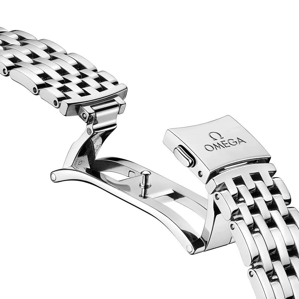 De Ville Prestige 27.5mm White Mother of Pearl Dial Bracelet Watch - Image 3