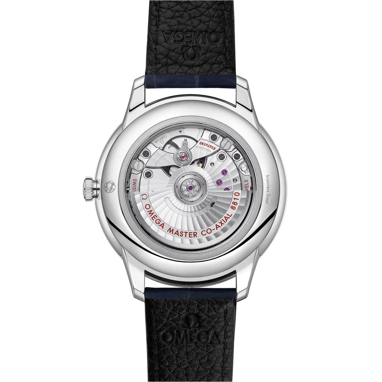 De Ville Prestige Power Reserve 41mm Light Blue Dial Men's Strap Watch - Image 4