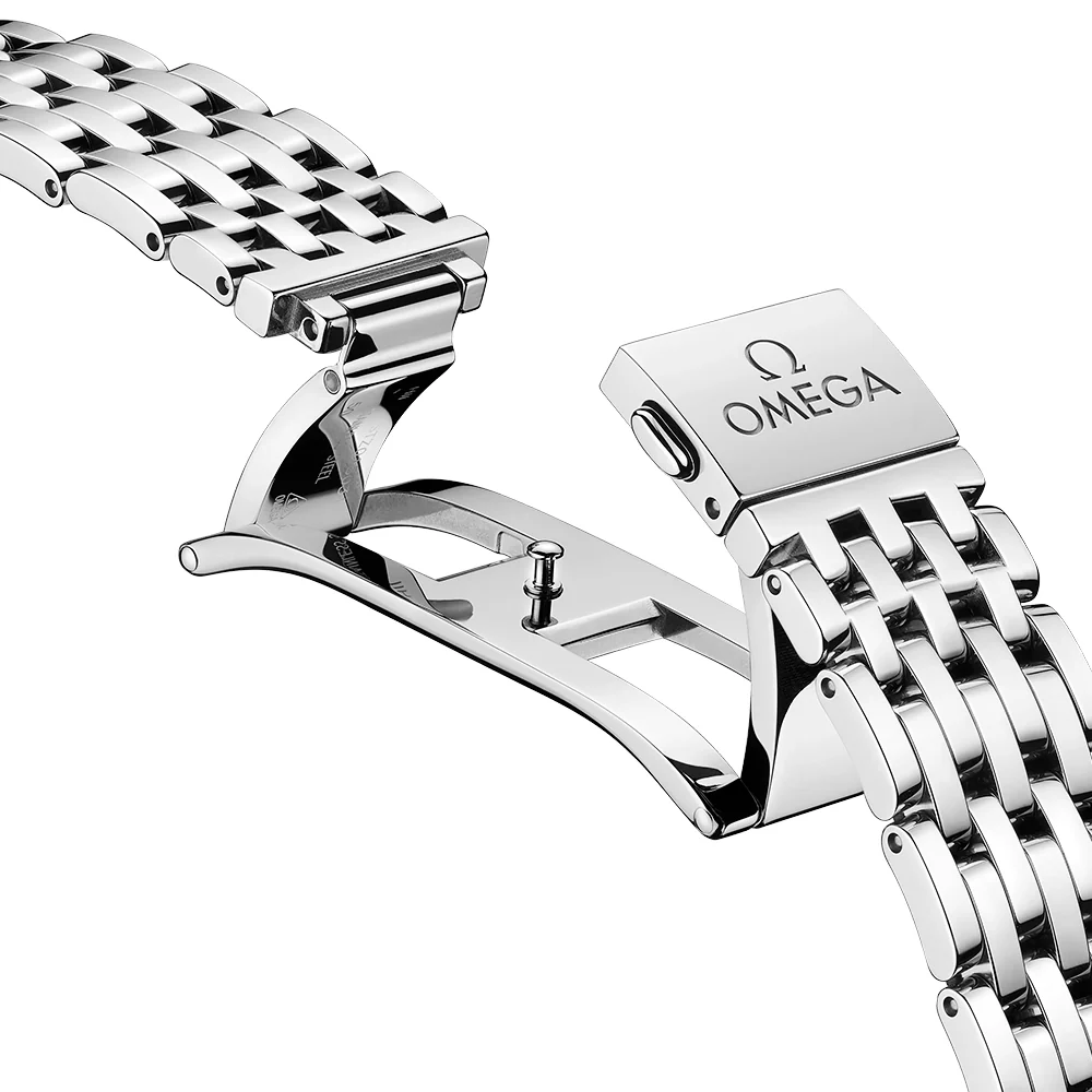 De Ville Prestige Small Seconds 41mm Salmon Dial Automatic Bracelet Watch - Image 3