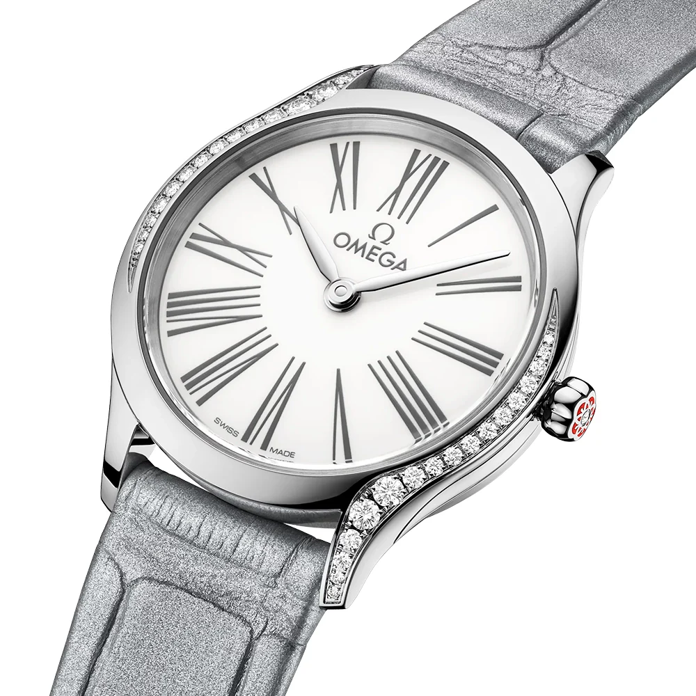 De Ville Tresor Mini 26mm Diamond Set Ladies Strap Watch - Image 3