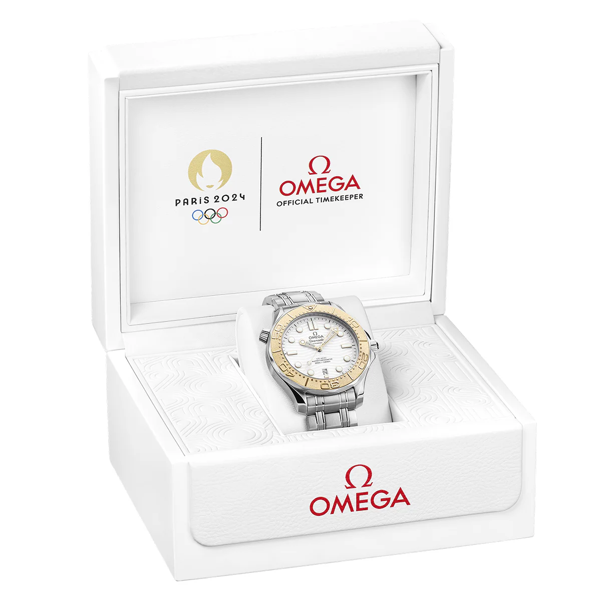 Seamaster Diver 300m 42mm 'Paris 2024 Olympics' Edition Watch - Image 2