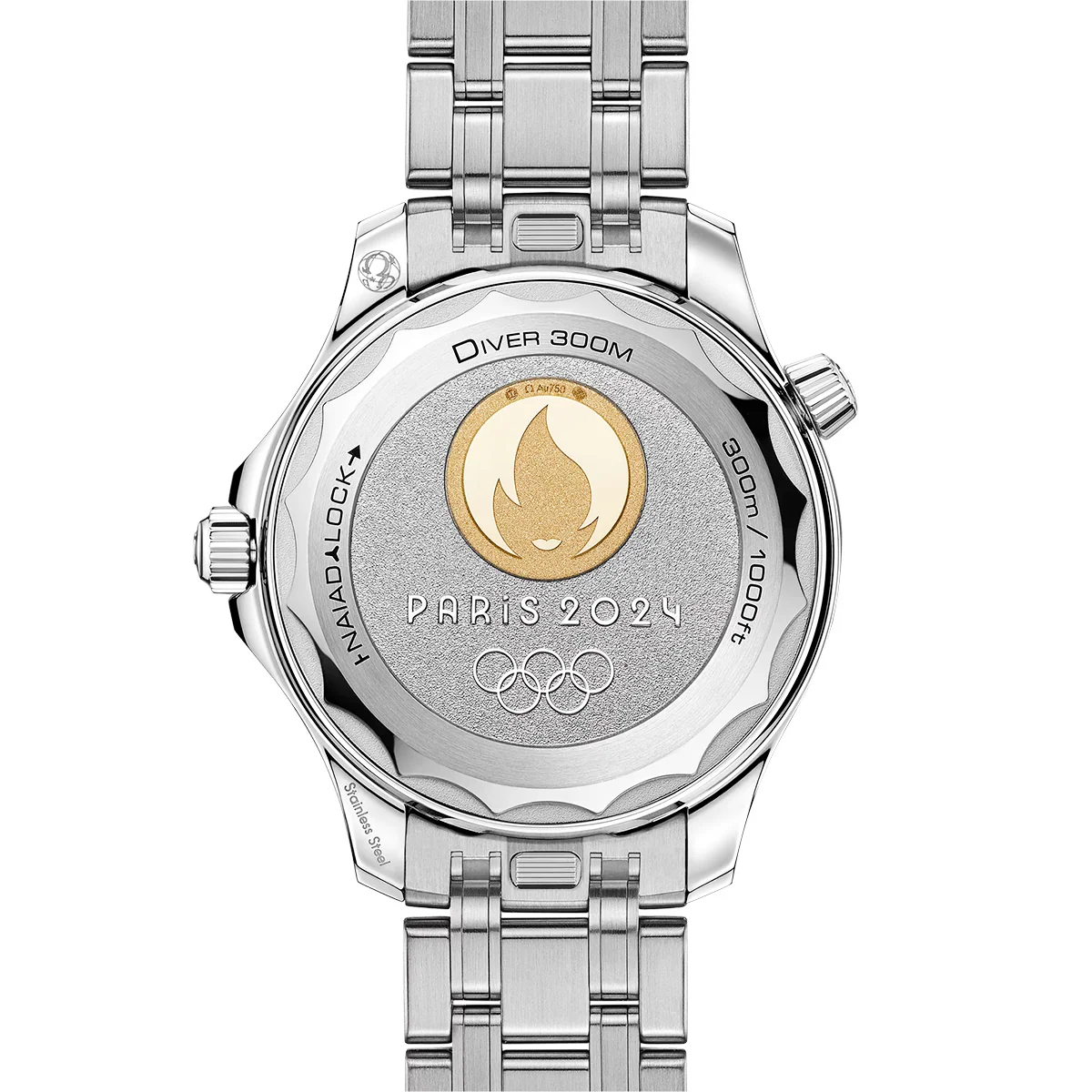 Seamaster Diver 300m 42mm 'Paris 2024 Olympics' Edition Watch - Image 4
