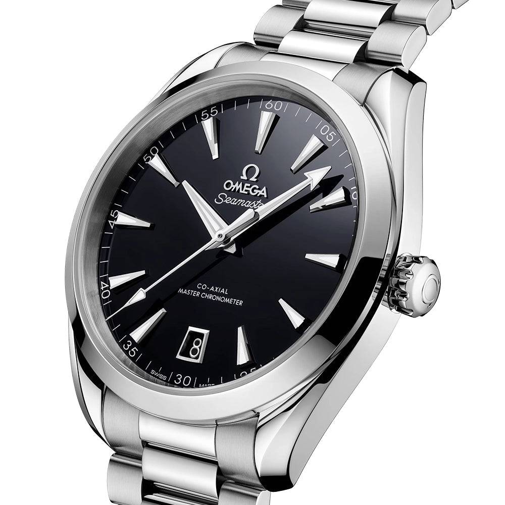 Seamaster Aqua Terra 41mm Black Lacquer Dial Bracelet Watch - Image 3