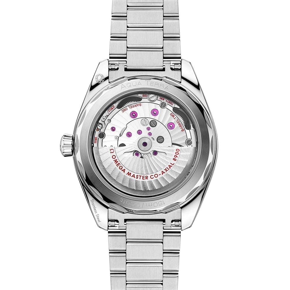 Seamaster Aqua Terra 41mm Black Lacquer Dial Bracelet Watch - Image 5