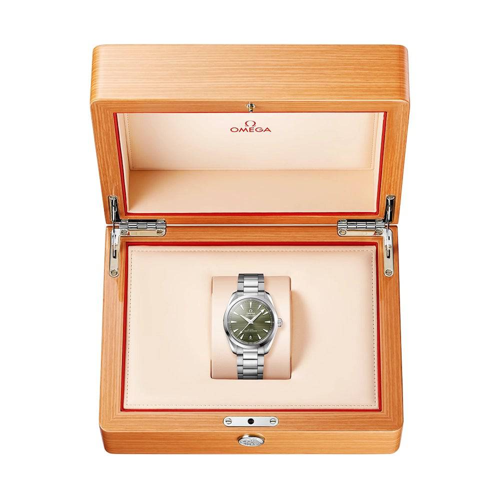Seamaster Aqua Terra 38mm Green Dial Automatic Bracelet Watch - Image 2