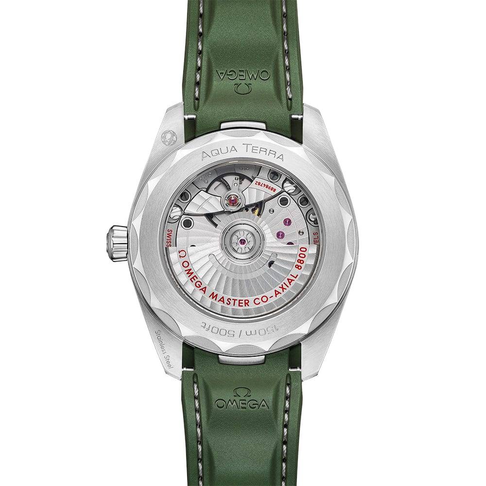 Seamaster Aqua Terra 38mm Green Dial Men's Automatic Strap Watch - Image 5
