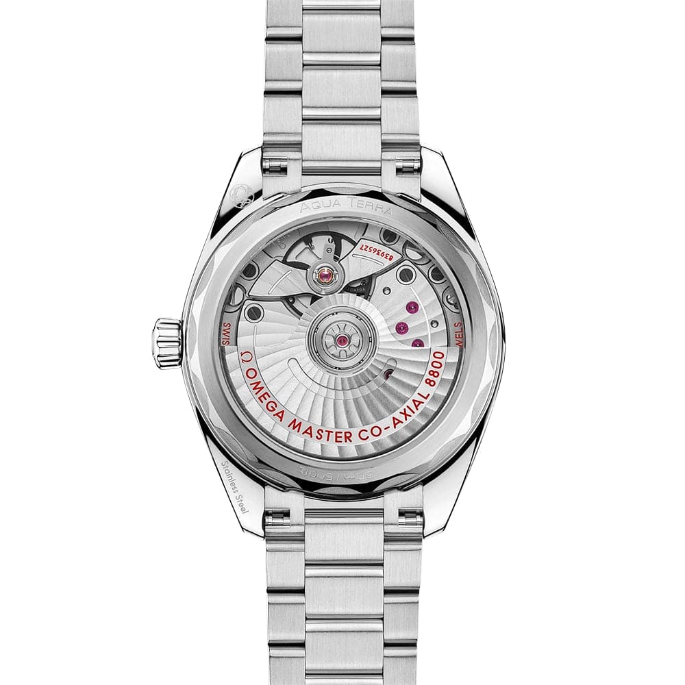Seamaster Aqua Terra 34mm Black Lacquer Dial Bracelet Watch - Image 5