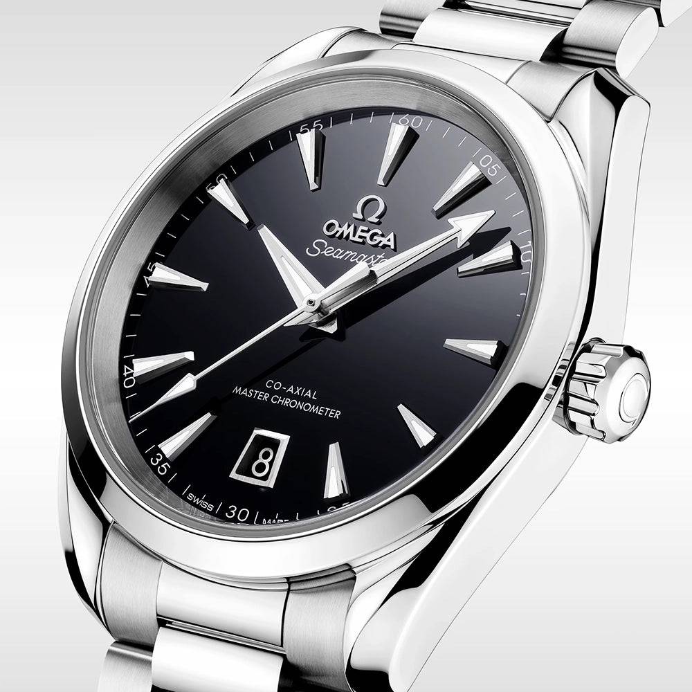 Seamaster Aqua Terra 38mm Black Lacquer Dial Bracelet Watch - Image 3