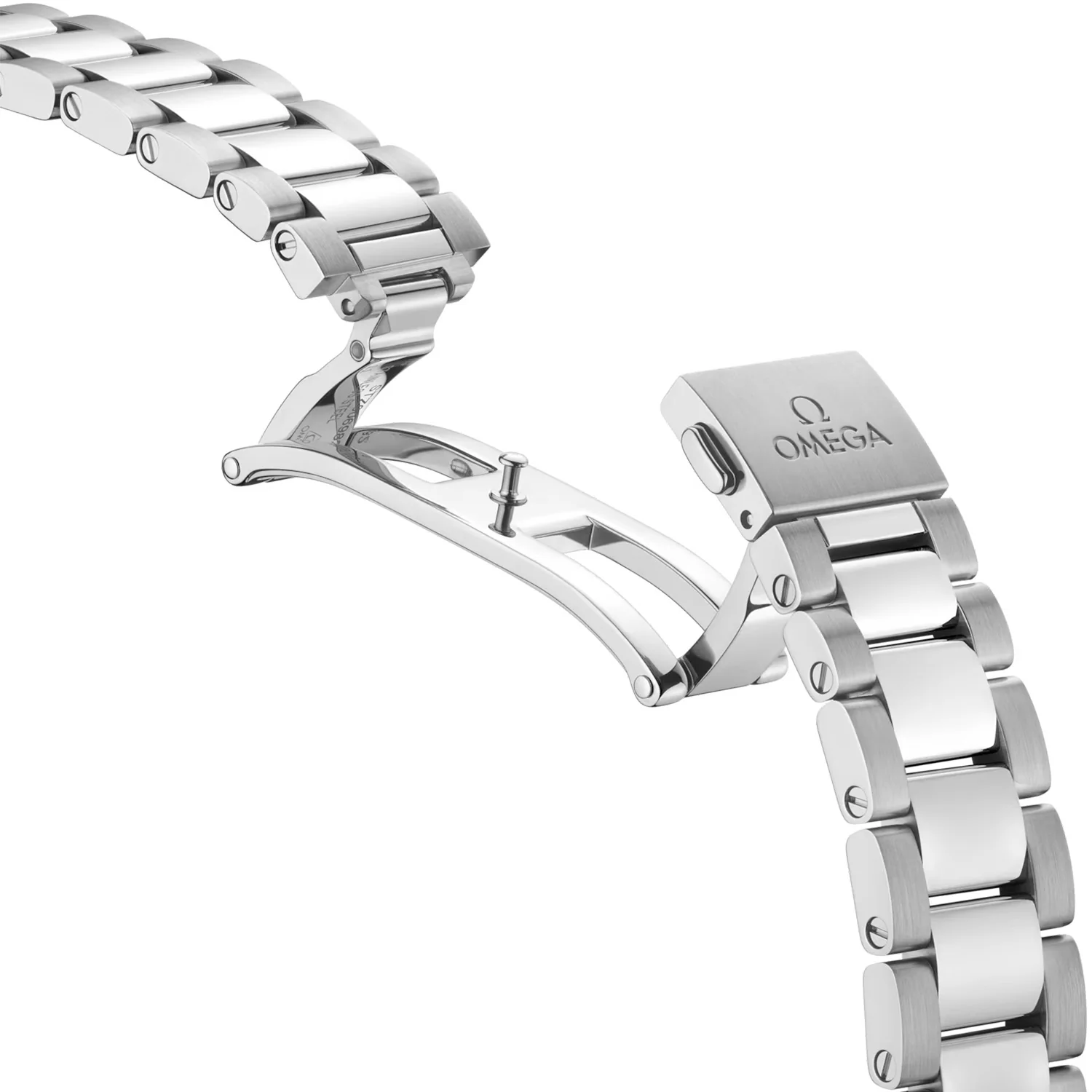 Seamaster Aqua Terra 28mm Shimmer White/Gold Dial Ladies Watch - Image 3