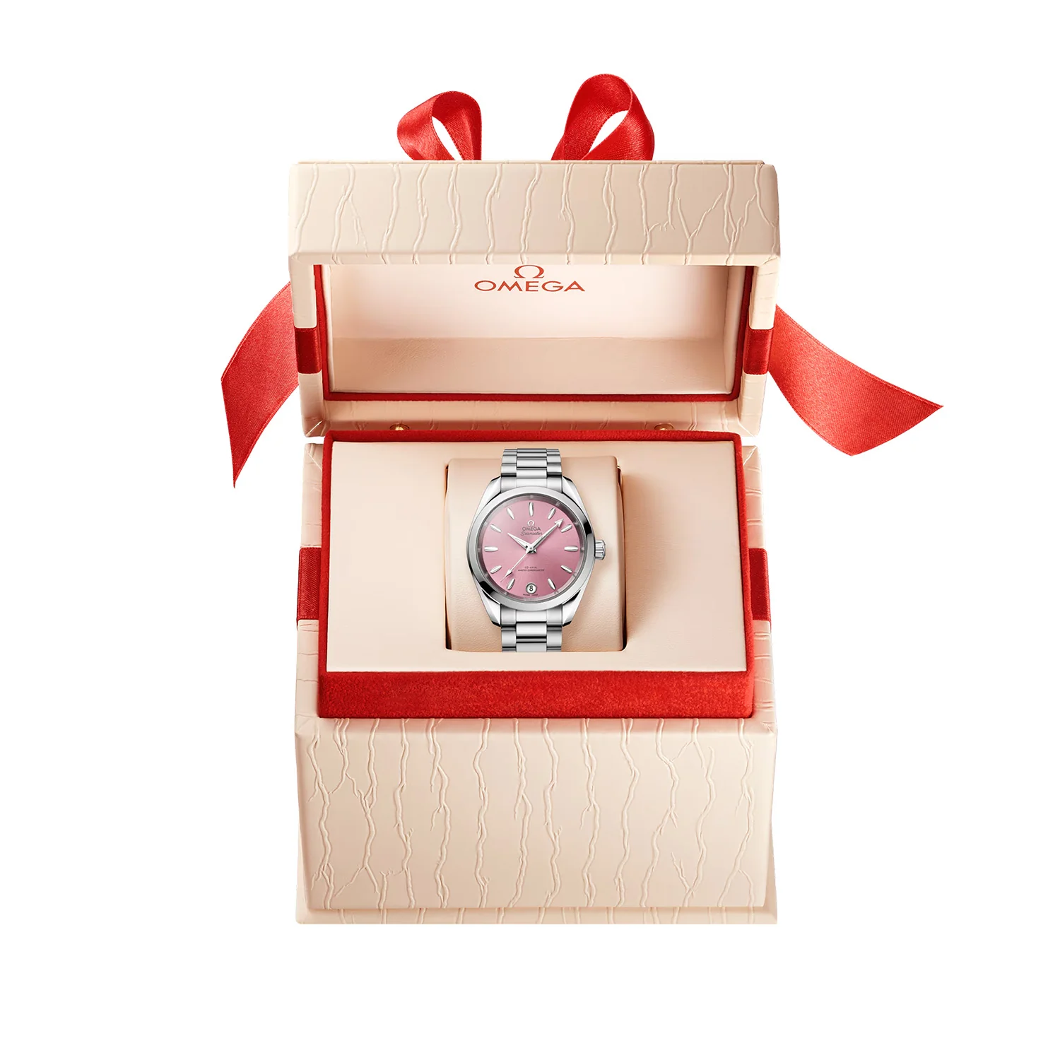 Seamaster Aqua Terra Shades 34mm Shell Pink Dial Ladies Watch - Image 2
