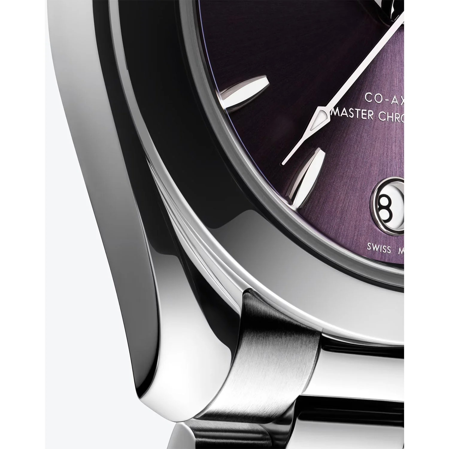 Seamaster Aqua Terra 30mm Purple Dial Automatic Ladies Watch - Image 3