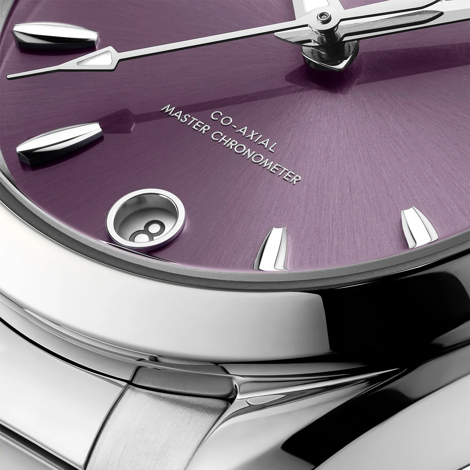 Seamaster Aqua Terra Shades 34mm Lavender Purple Dial Ladies Watch - Image 3