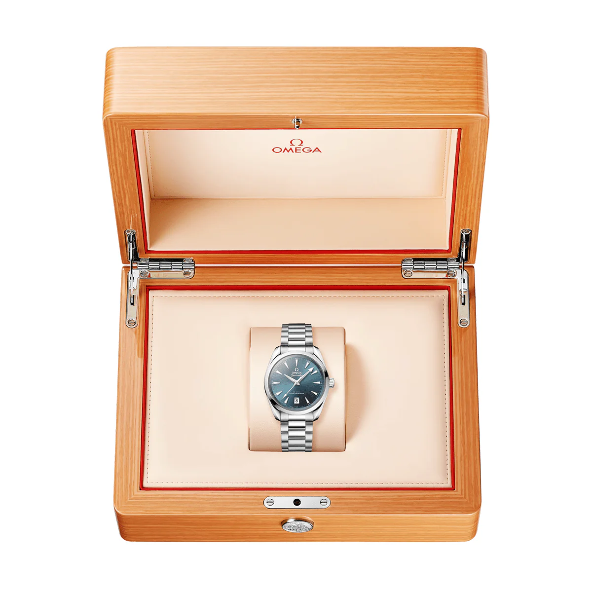 Seamaster Aqua Terra Shades 38mm Atlantic Blue Dial Bracelet Watch - Image 2