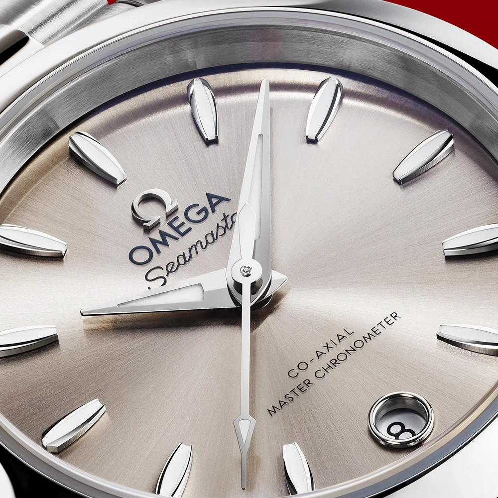 Seamaster Aqua Terra 30mm Sandstone Silver Dial Ladies Watch - Image 3