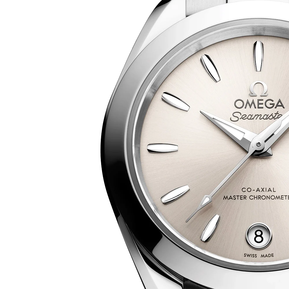 Seamaster Aqua Terra 30mm Sandstone Silver Dial Ladies Watch - Image 4