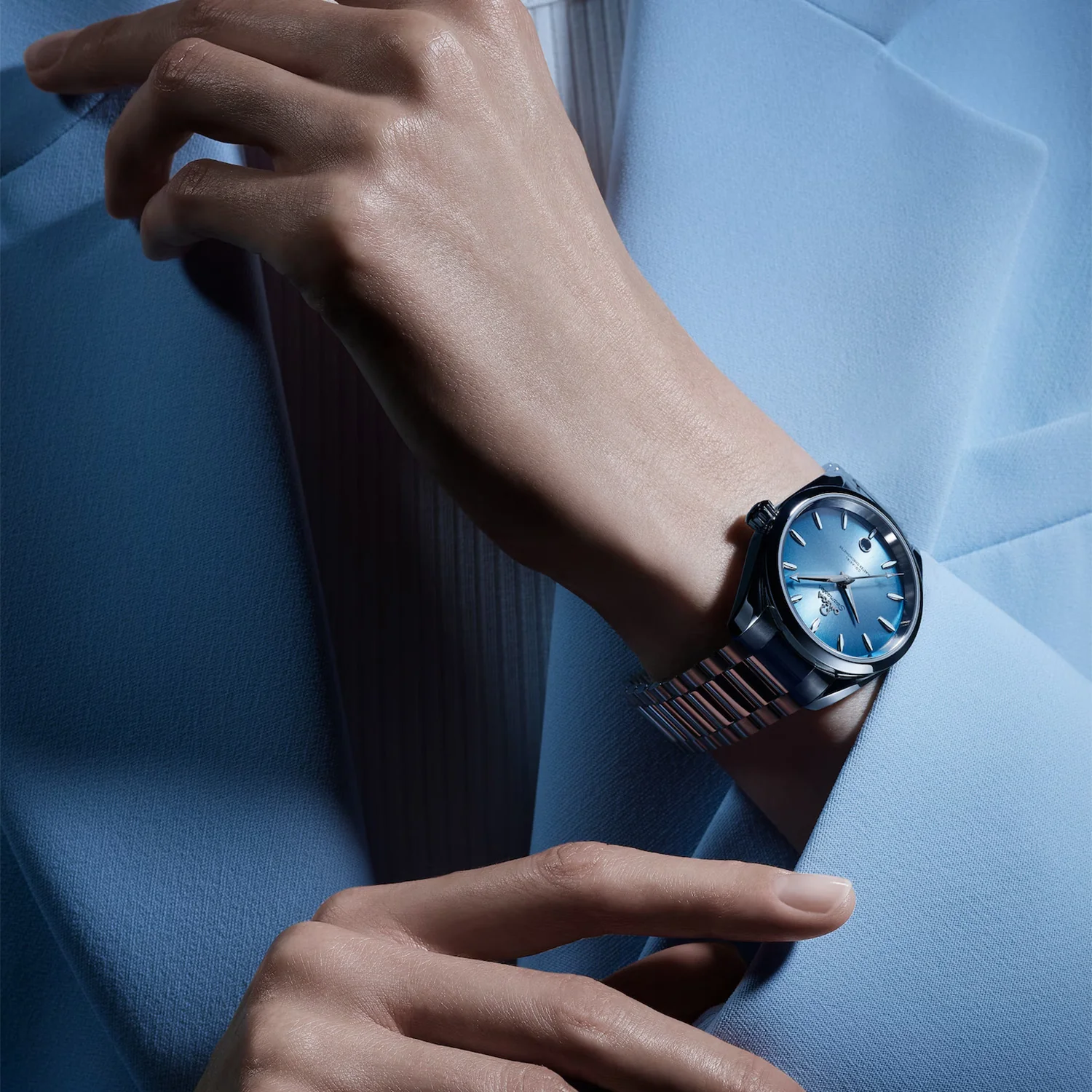 Seamaster Aqua Terra 38mm Summer Blue Dial Automatic Bracelet Watch - Image 2