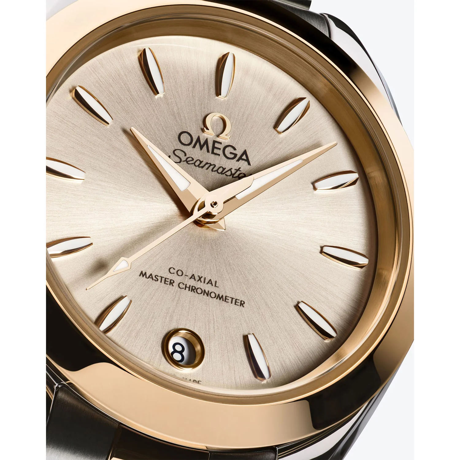 Seamaster Aqua Terra 30mm Two-Tone Silver Dial Ladies Watch - Image 4